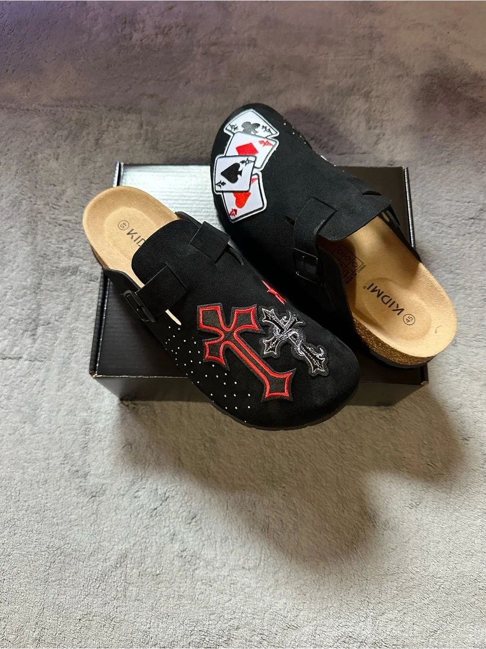 Custom Card & Cross Patch Clogs
